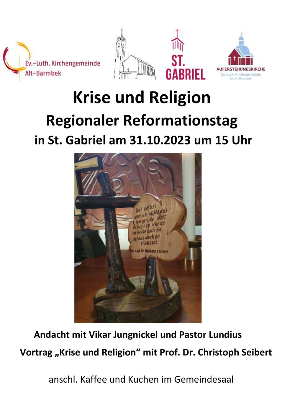 Plakat Regionaler Reformationstag 2023